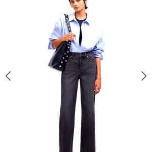 Madewell the perfect vintage wide leg jean